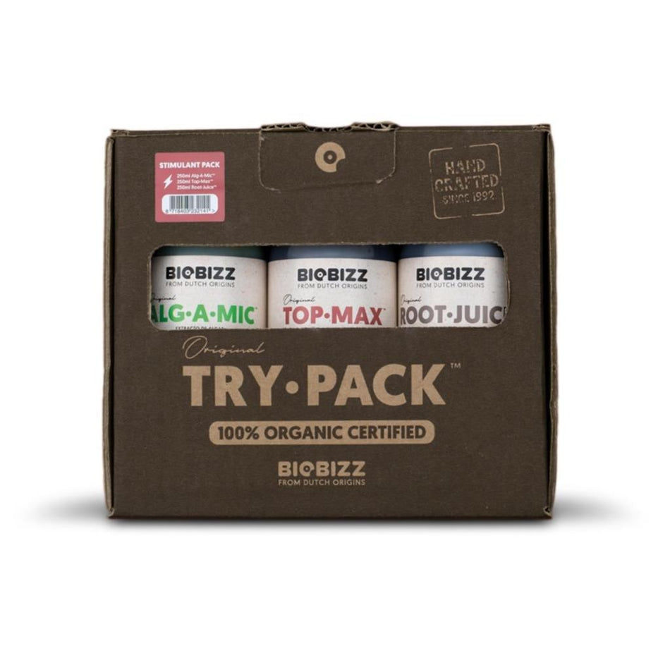 Bio-Bizz Try Pack Stimulant box