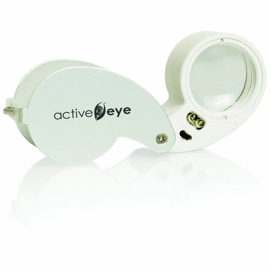 Active Eye Illuminated Magnifier Loupe 30x