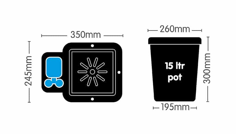 1Pot Module AQUAvalve5 - 9mm