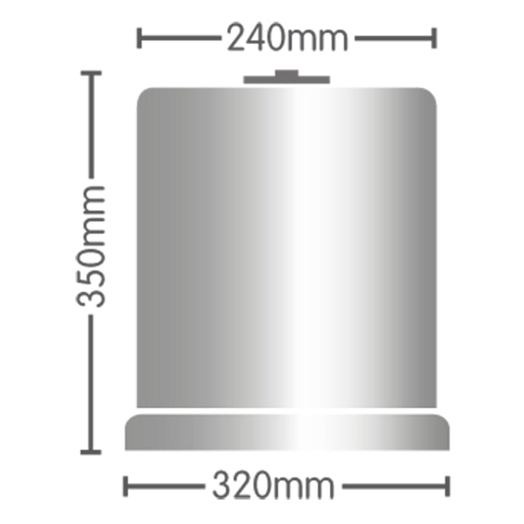 Clear Propagation Lid for 25 L Pots