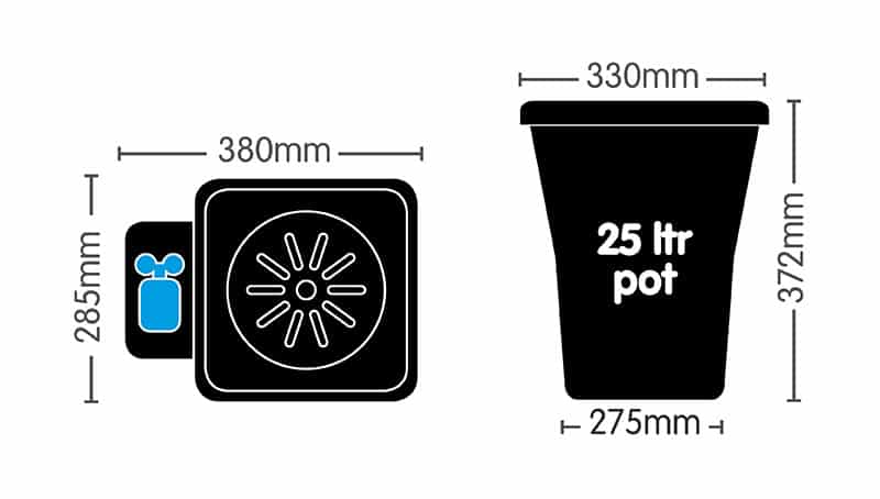 1Pot XL Module AQUAvalve5 - 9mm