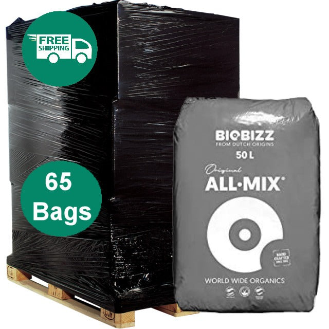 Full Pallet - Bio bizz All Mix 50L soil - 65 bags