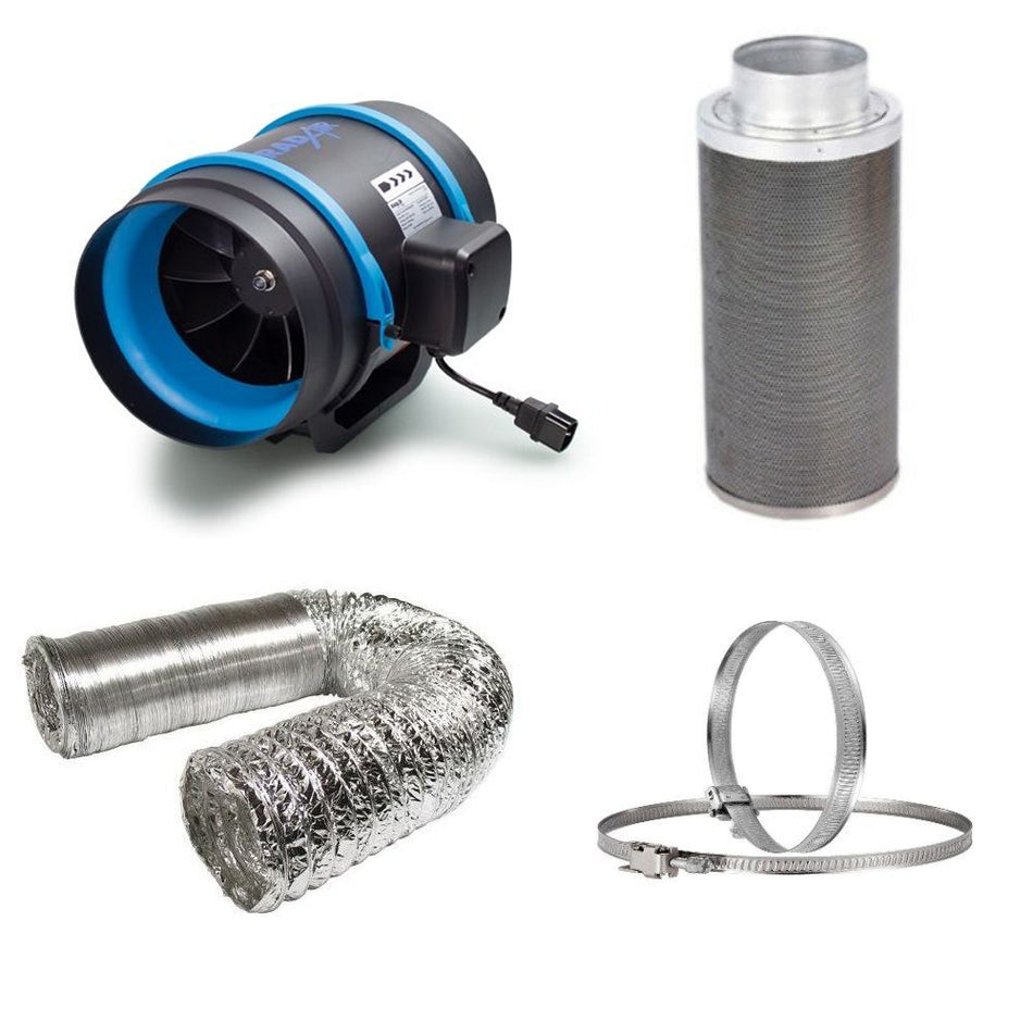 150mm Fan Filter Ducting budget kit