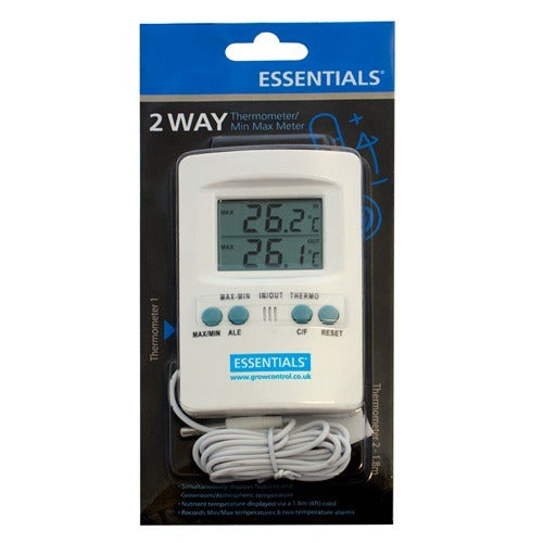 Digital Thermometer Hygrometer with Probe