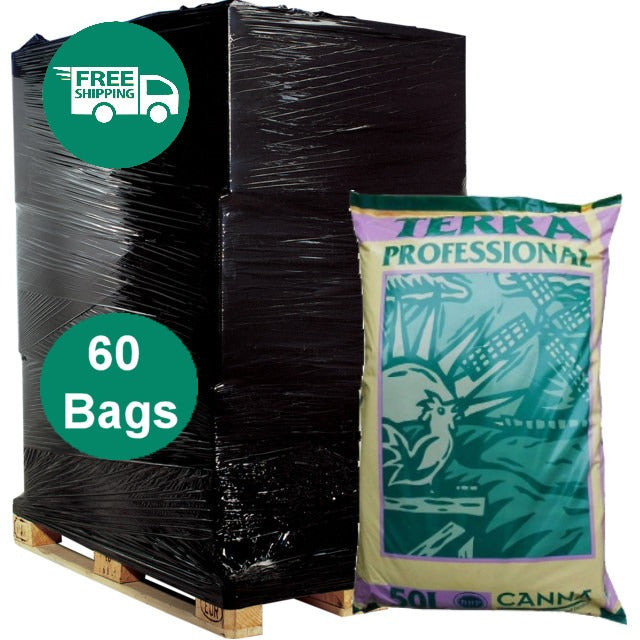 Full Pallet - Canna Terra Professional Plus soil - 60 bags