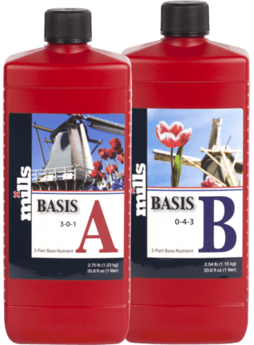 Mills Nutrients Basis A&B (Hard Water)