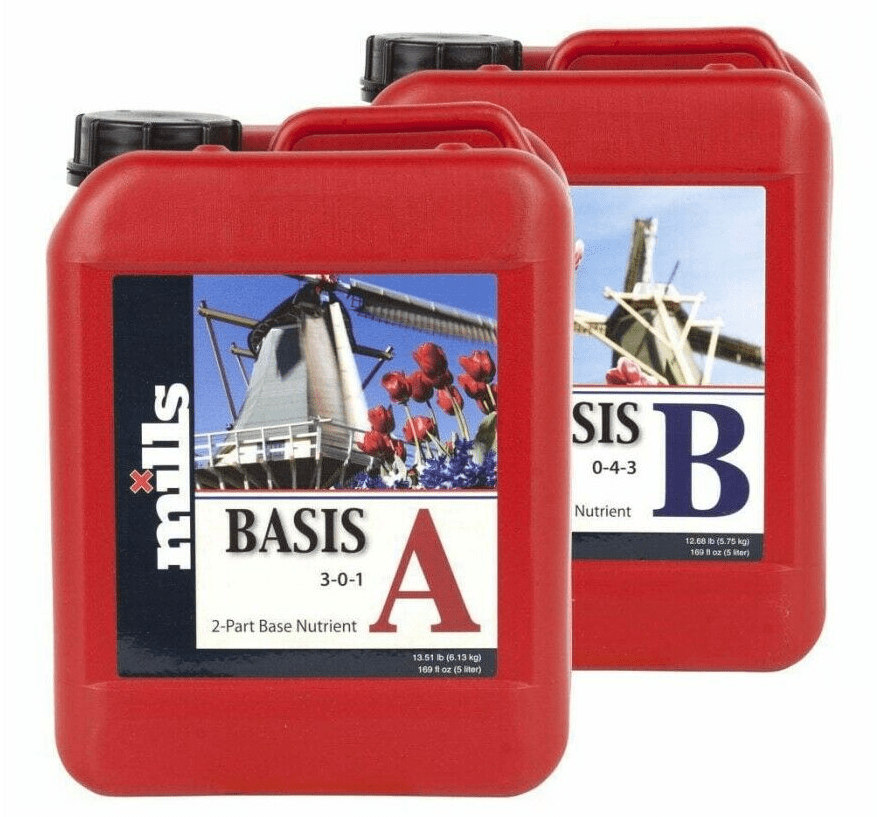 Mills Nutrients Basis A&B (Hard Water)