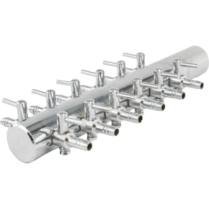 12 way steel manifold 18mm inlet